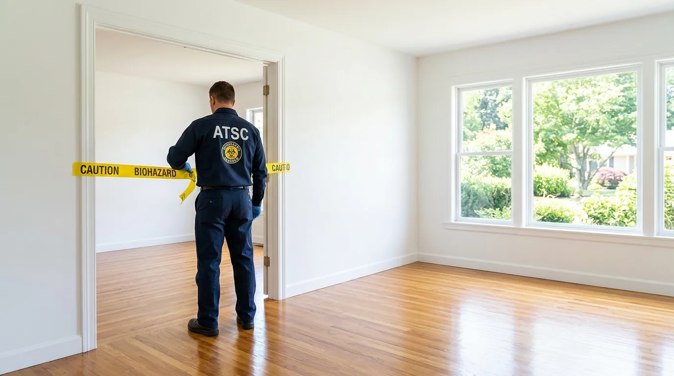 Certified biohazard cleanup crew performing Crime Scene Cleanup in Mendota Heights